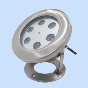 304SS 6WATT 135 * 146mm IP68 Unterwasser-Spot-Licht