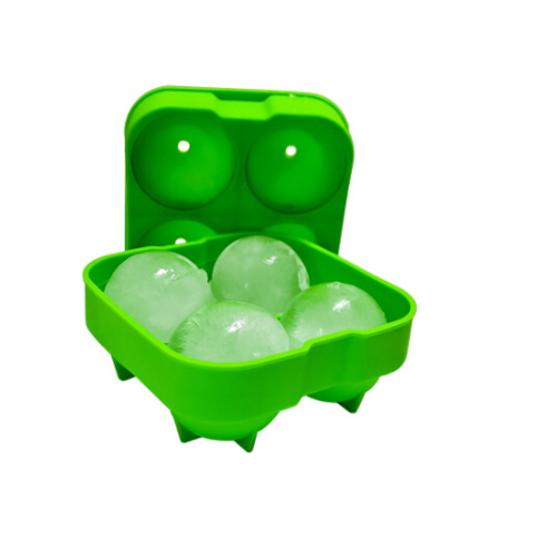 Reusable 4*4.5cm Sphere Silicone Ice Ball Maker Mold