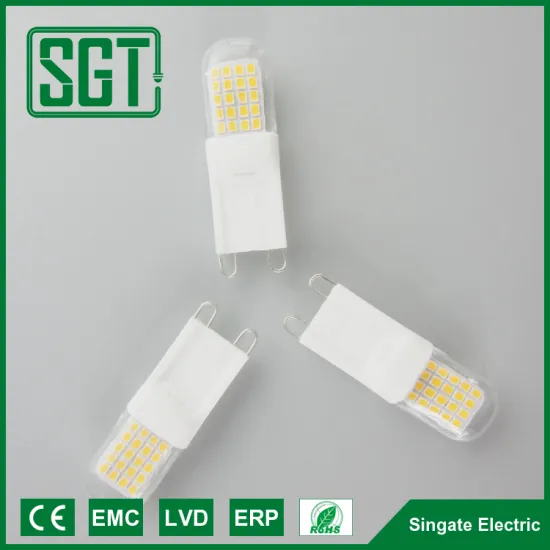 CE approved g9 led bulb ceramic 2.5w lamp