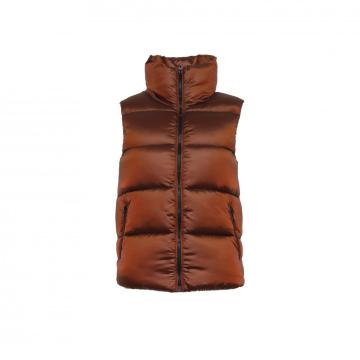 Ladies' winter brown vest