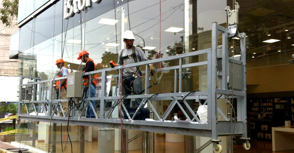 suspended platform in Mexico