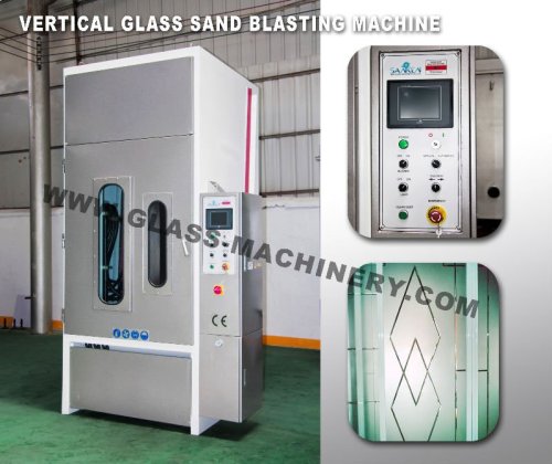 Glass Processing Machine -Automatic Vertical Glass Sandblasting Machine