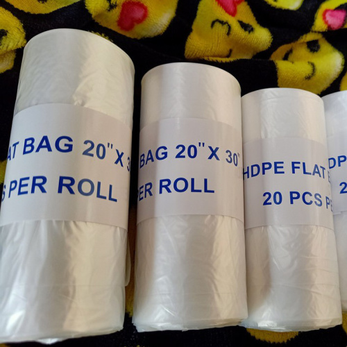 Food Freezer Flat Bag on Roll Clear Biodegradable Plastic Bag for Vegetables Packing