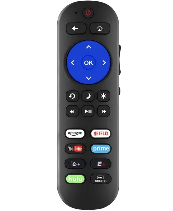 Universal Roku Remote Control Compatible with All Roku TV Brands, Box, Soundbar Players