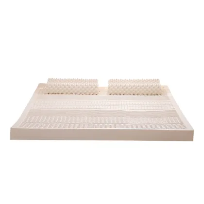 Organic Latex Mattress Topper with Memory Foam for Sleep Therapy