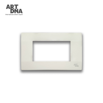 ARTDNA Electric - Universal Wall Light Switch Socket Manufacturer 118 Type Sockets 2 Gang Frame
