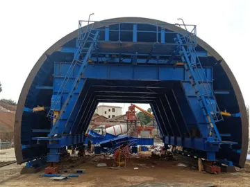 Simple Trolley Formwork Steel Construction
