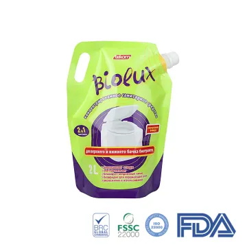 Easy-carry Plastic Detergent Packaging Bag With Handle