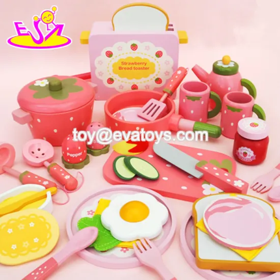 simulation wooden mini kitchen set toy W10B154