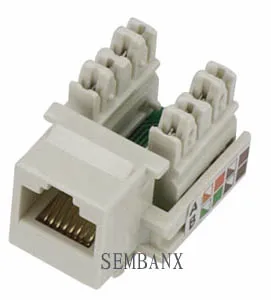 Cat5e 8p8c Utp Networking Jack 