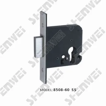 8508-60-SS mortise lock body,