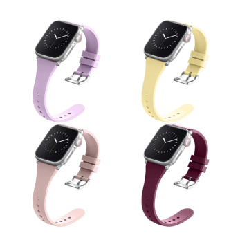 Silicone sempit Slim Apple Watch Band