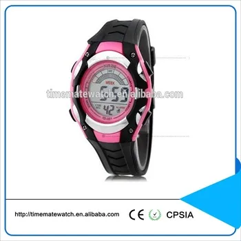 Christmas gifts children silicone digital watch fashion brand metal alloy digital watch