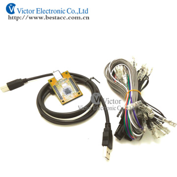 for Arcade Machine 2 Players PC PS/3 2 in 1 USB to Arcade Controller