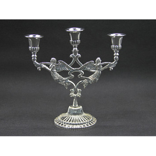 Teneke Çift Kafa/Üç Kafa Şamdan Düğün Prop