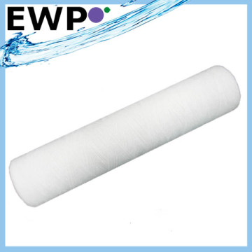 Big blue string wound filter cartridge