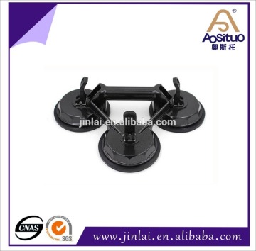 Black glass 3 claw suction cups