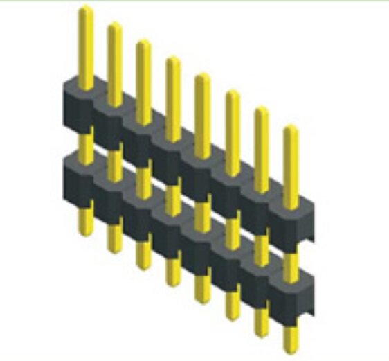 5.08mm Pin Header Single Row Double Plastic