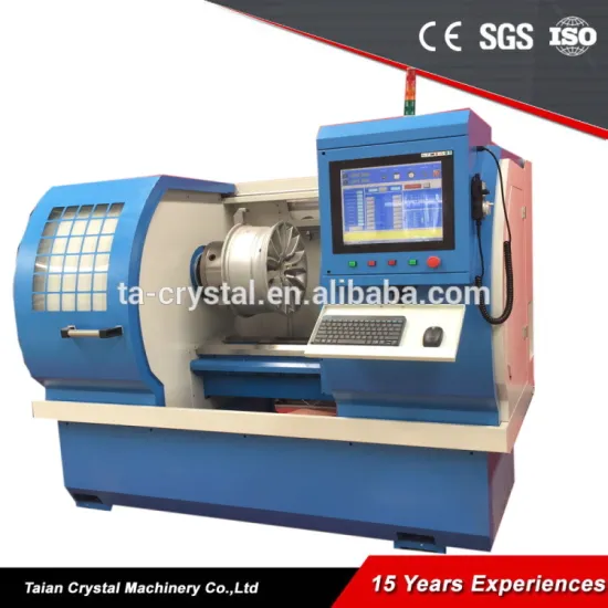 Cheap Wheel Polish Lathe, CNC Diamond Cut Wheel Machines WRM28H