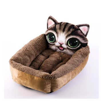 cartoon warm cat litter mattress pet nest