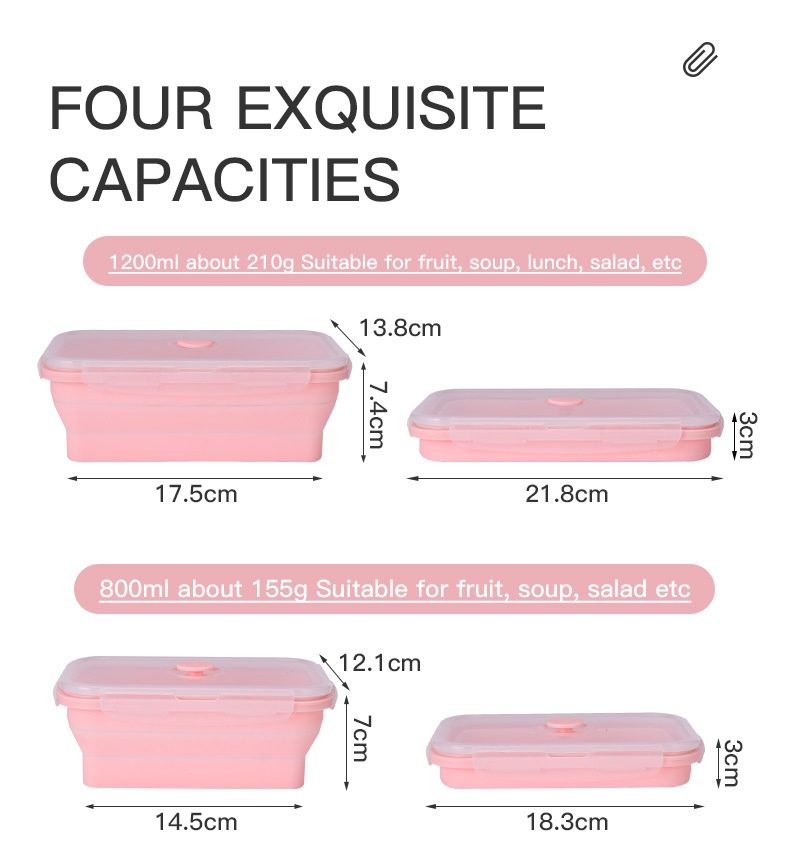 silicone lunch box MFZ-L007