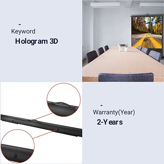 120x68cm hd big size reflective projector screen