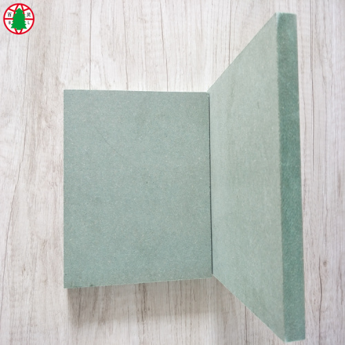 18 mm màu xanh lá cây lõi nước bằng chứng MDF