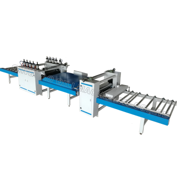 Woodworking Machinery: Full Production Line Paper PVC Sticking Laminating Machine