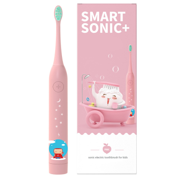 Sonic Electric Toothbrush with Wireless Charging and LED Light Reminder