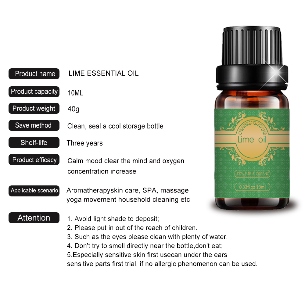 In Stock Lime Essential Oil for Boost Digestion