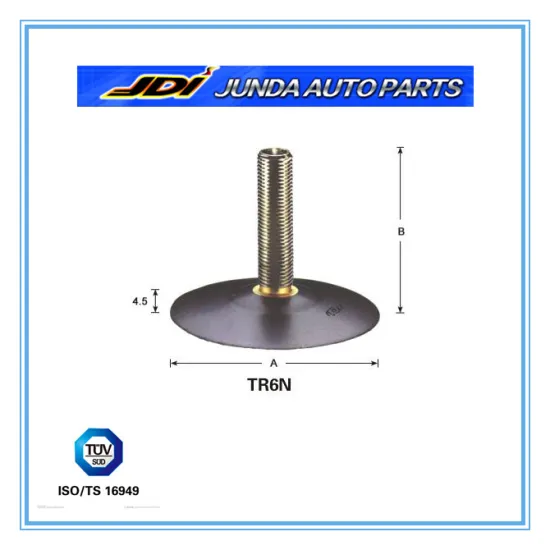 Tube type for motorcycle scooter & industrial valves TR6N