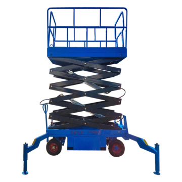 Self-Moving Scissor Lift Forklift for High-Altitude Operations