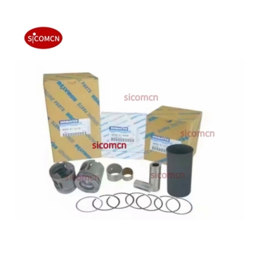 Original Crawler Excavator Diesel Engine Cylinder Liner Kit - Rebuild & Overhaul Kits for Komatsu (6D102, 6D107, 6D170, 6D114, 6D140, 6D95)