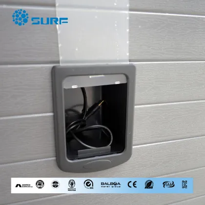 7 persons outdoor spa acrylic spas jetted spa with accessories