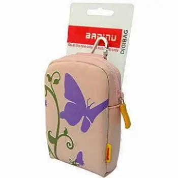 Nylon Camera Case with Fashion Patterns and Pocket for Card, Various Colors Available
