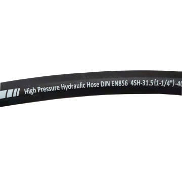 Hydraulic Line With Rubber Hydraulic Hose Protector Sleeve