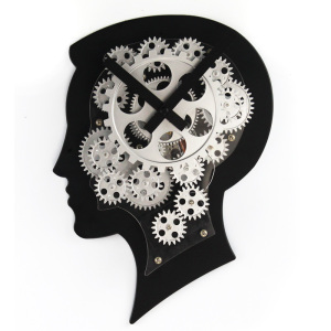 Super Brain Mode Gear Wall Clock