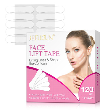 SEFUDUN VENTA CALIENTE: cinta de estiramiento facial profesional para el tratamiento contra la jornada de huellas - Perfecto para el elevador de cuello con un adhesivo fuerte