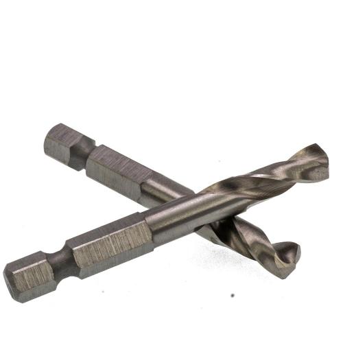 Malled hex Shank Stubby HSS twist drill set