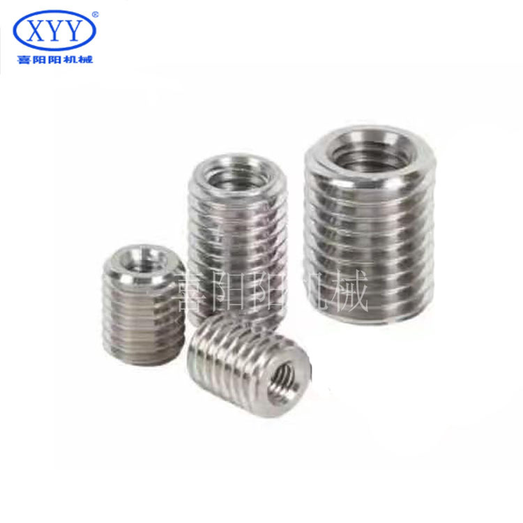 M8 * 4 * 10 Stainless Steel Screws with Internal & External Teeth No Slots Fasteners