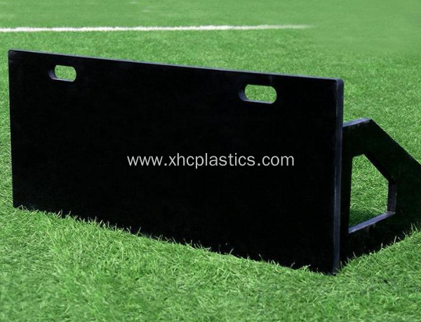 Football rebounder training board HDPE sheet