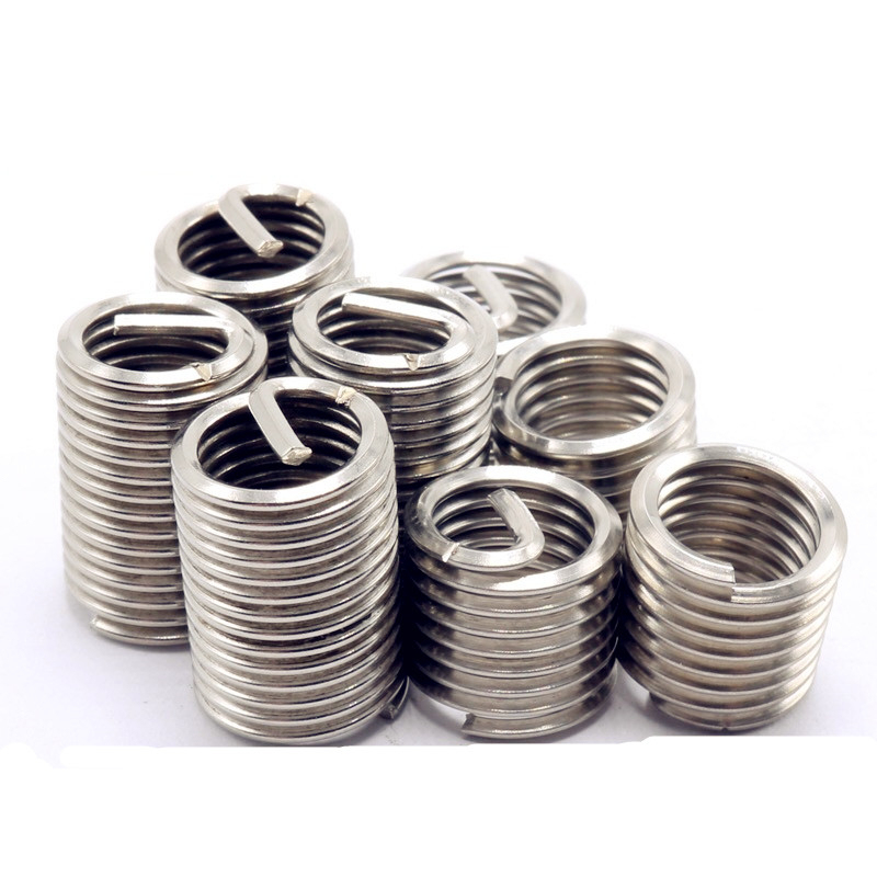 Stainless Steel Wire Thread Insert Fasteners Free Running Thread Size M4*0.7