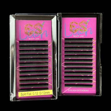Black Soft Faux Fan Eyelash Extension Clusters