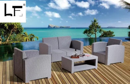 Factory direct rattan outdoor sofa set