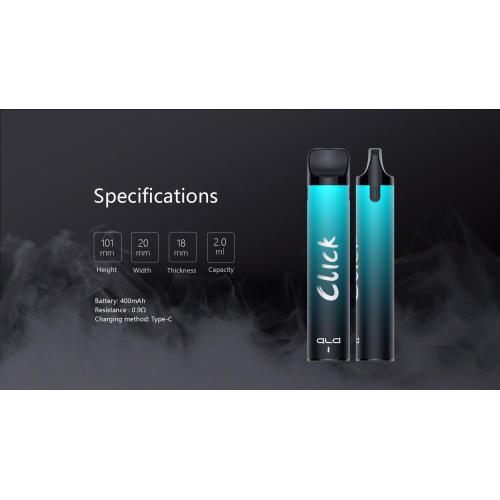 OEM Disposable Fruit Flavors Replaceable Pod Oil Injection Vape