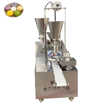 Commercial Fully Automatic Vegetable Steamed Stuffed Bun (Pau/Baozi) Making Machine