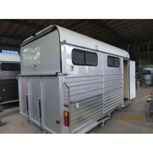 Two Horse Angle Load Horse Trailer Deluxe