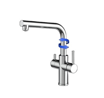 Luxury 3-in-1 Kitchen Water Tap: Filter, Hot, and Cold Mixer