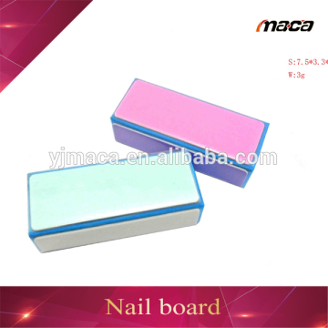 factory outlets nail buffer with plastic packaging box