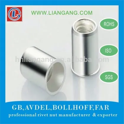 pop round aluminum blind rivet nut